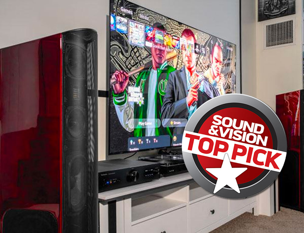 GoldenEar T66 Sound & Vision top pick